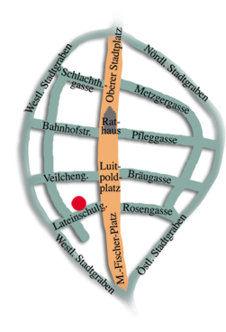 Stadtplan Deggendorf, Niederbayern